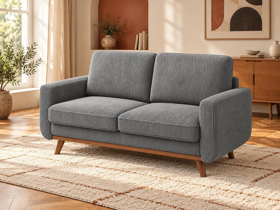 Calder Corduroy Two-Seater Sofa