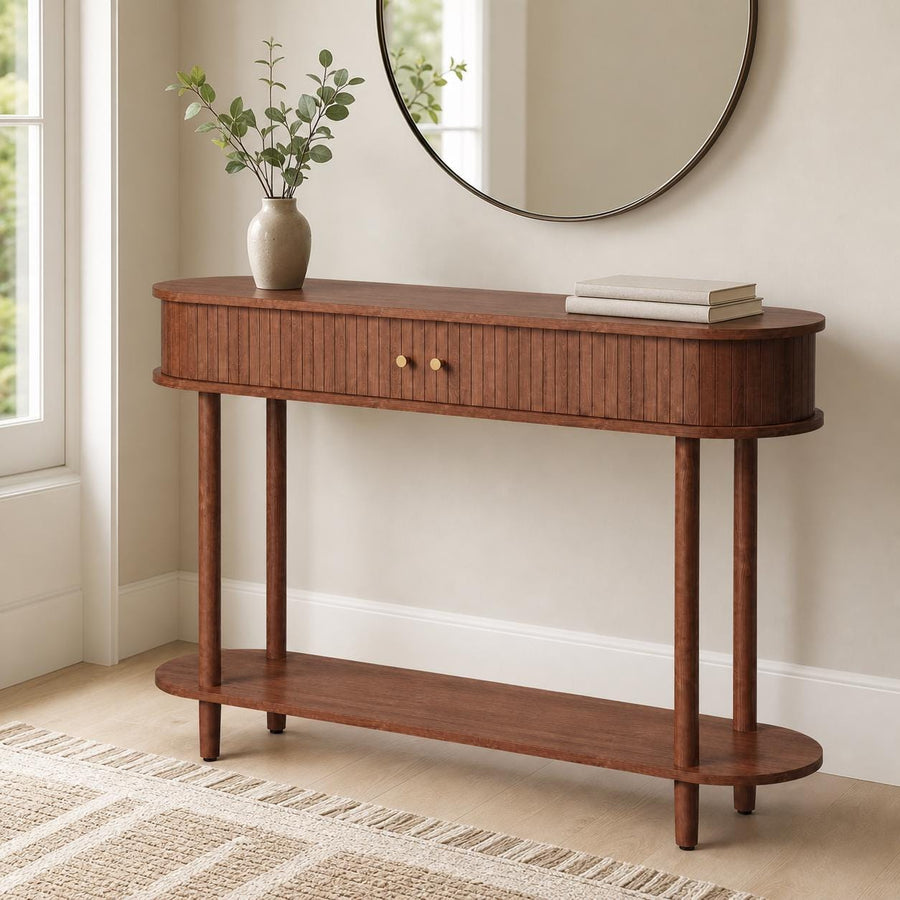 Fitzroy Fluted Console Table